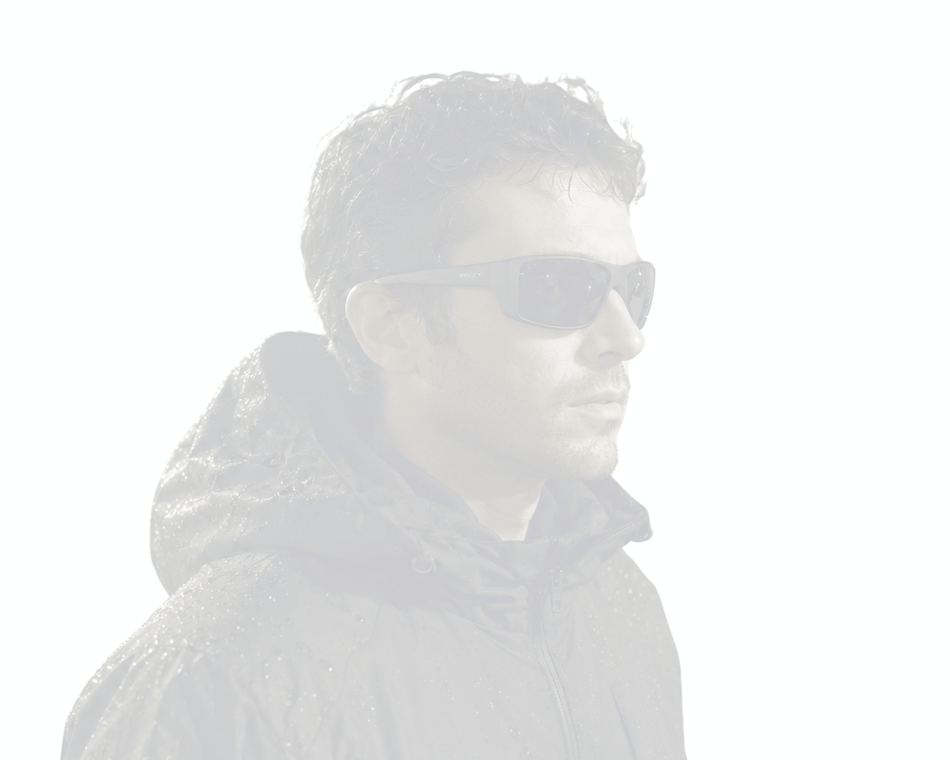 Runner wearing Ridley sunglasses